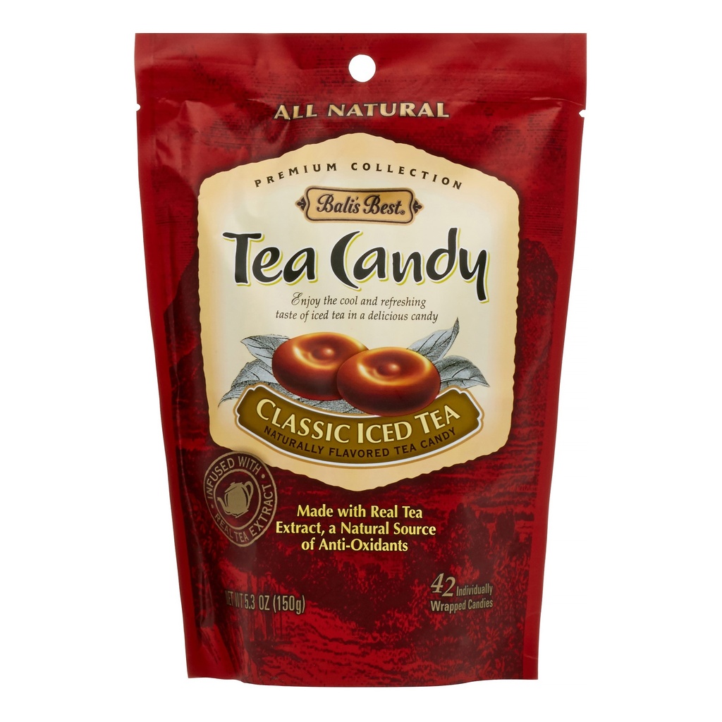 Bali S Best Classic Iced Tea Candy - 42 Pieces - 5.3 Oz
