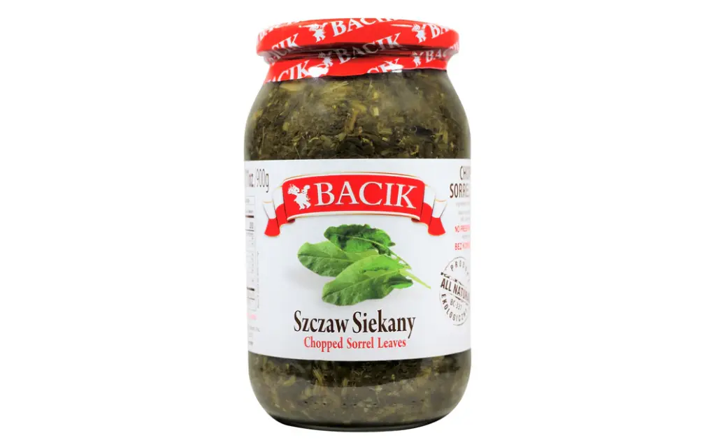 Szczaw Siekany Chopped Sorrel
