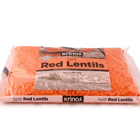 Krinos Red Lentils - 2.2lb