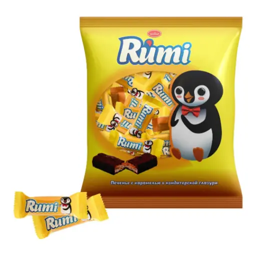 Rumi Cookies w/Carmel 500g