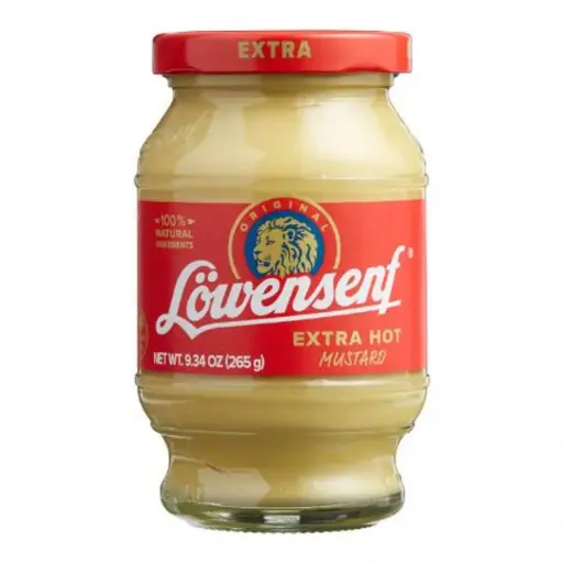 Lowensenf Mustard Extra Hot
