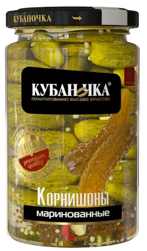 Kubanochka Gherkins Marinated