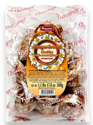 Caramel Gingerbread Cookies 500g