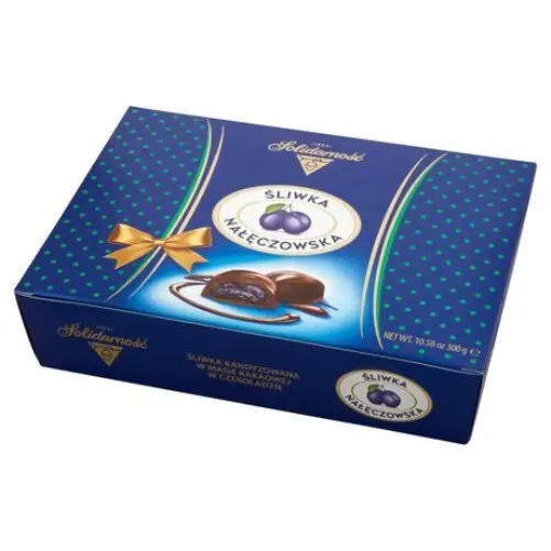 Solidarnosc Candy Box Plum In Chocolate